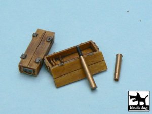 BLACK DOG T48015 - 1:48 Panther ammo boxes