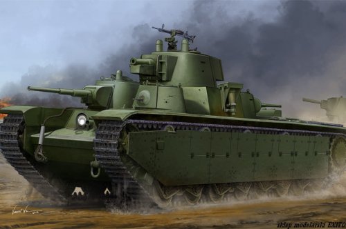 Go to product HOBBY BOSS 83844 - 1:35 Soviet T-35 Heavy Tank - Late