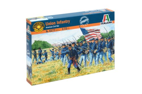 Go to product ITALERI 6177 - 1:72 Union Infantry - American Civil War