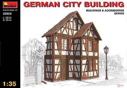 Go to product MINIART 35506 - 1:35 German City Building