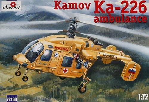 Go to product AMODEL 72130 - 1:72 Kamov Ka-226 ambulance