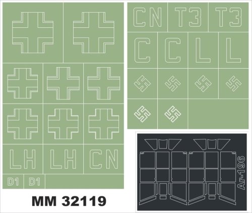 Go to product MONTEX MM32119 - 1:32 Arado Ar 196