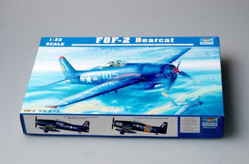 Go to product TRUMPETER 02248 - 1:32 F8F-2 Bearcat