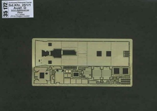 Go to product ABER 35172 - 1:35 Sdkfz.251/1 Ausf.D vol.6 - Additional set - Floor