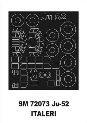 Go to product MONTEX SM72073 - 1:72 Junkers Ju-52