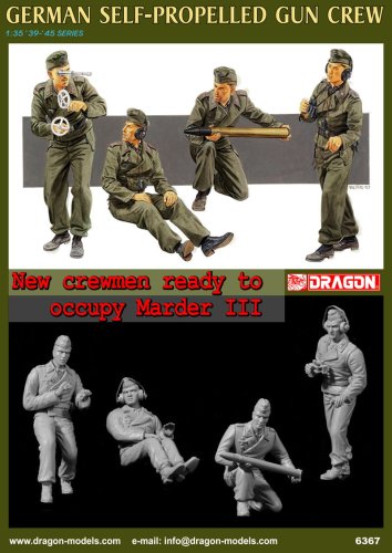 Go to product DRAGON 6367 - 1:35 German Self-Propelled Gun Crew