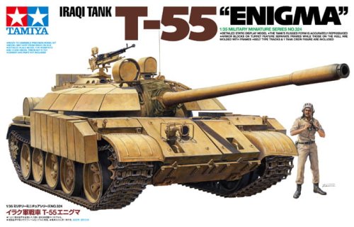 Go to product TAMIYA 35324 - 1:35 Iraqi Tank T-55 Enigma