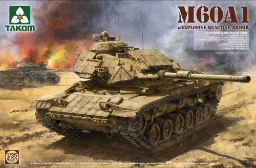 Go to product TAKOM 2113 - 1:35 M60A1 w/ Explosive Reactive Armor