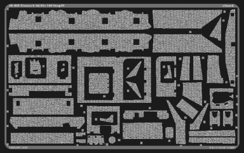 Go to product EDUARD 35483 - 1:35 Zimmerit Sd.Kfz.163 StuG.IV