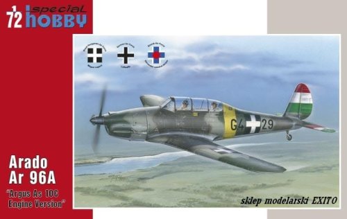 Go to product SPECIAL HOBBY 72325 - 1:72 Arado Ar 96A Argus As 10C Engine Version