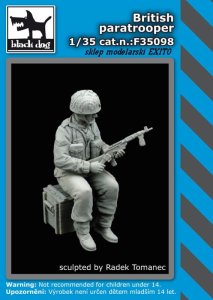 BLACK DOG F35098 - 1:35 British paratrooper