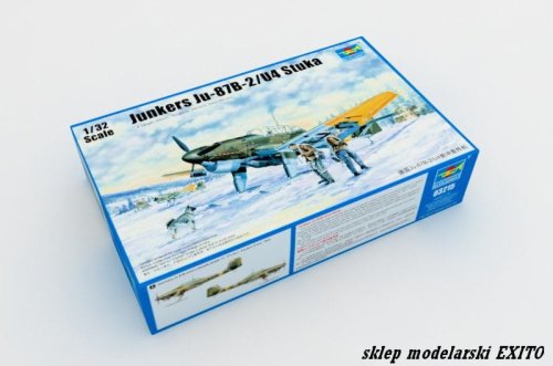Go to product TRUMPETER 03215 - 1:32 Junkers Ju-87B-2/U4 Stuka