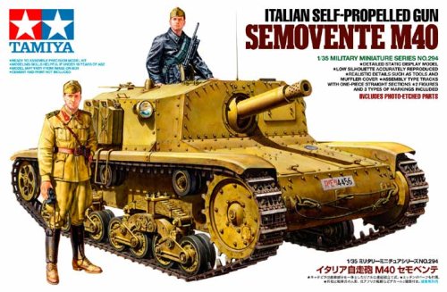 Go to product TAMIYA 35294 - 1:35 Italian Self-Propelled Gun Semovente M40