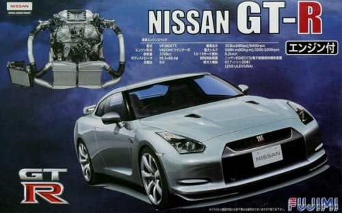 Go to product FUJIMI 037943 - 1:24 ID-131 Nissan GT-R (R35) w/Eng.