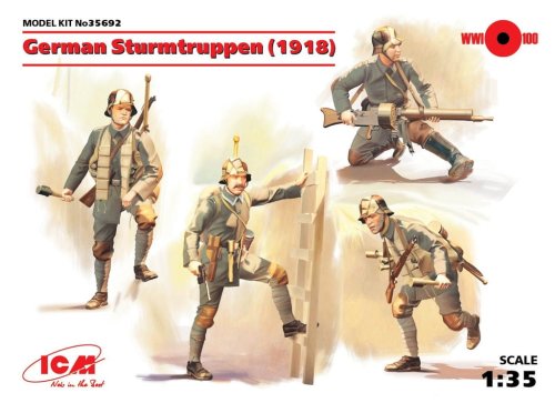 Go to product ICM 35692 - 1:35 Germansturmtruppen (1918)