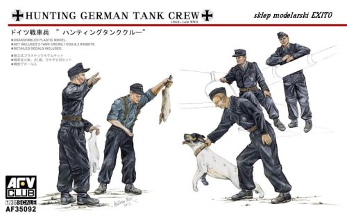 Go to product AFV CLUB 35092 - 1:35 Hunting German Tank Crew