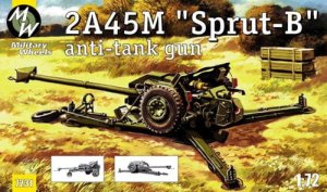 MILITARY WHEELS 7231 - 1:72 2A45M Sprut-B Anti-tank Gun