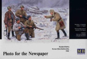 MASTER BOX 3529 - 1:35 Russian Infantry. Korsun-Shevchenkovskiy, 1944