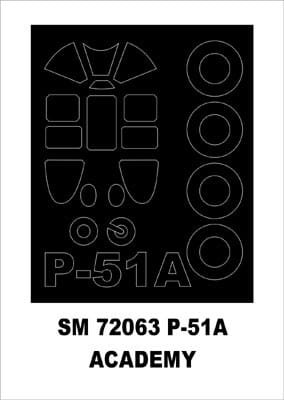 Go to product MONTEX SM72063 - 1:72 P-51 A Mustang