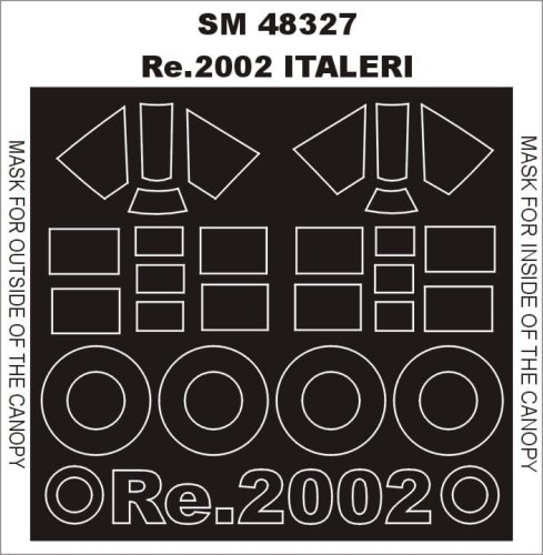Go to product MONTEX SM48327 - 1:48 Reggiane Re.2002