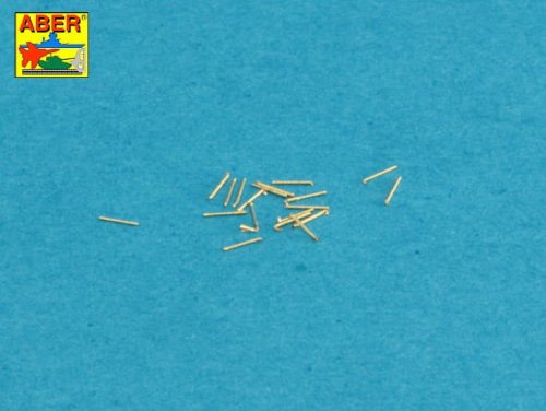 Go to product ABER 1:700L-39  - 1:700 Set of 18 pcs 20 mm L/65 C/38 gun barrels for German warships