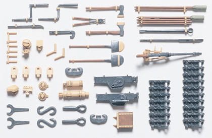 Go to product TAMIYA 35185 - 1:35 Panzerkampfwagen IV - On Vehicle Equipment Set