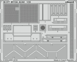 EDUARD 36377 - 1:35 M113A ACAV