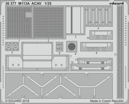 Go to product EDUARD 36377 - 1:35 M113A ACAV
