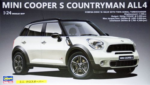 Go to product HASEGAWA CD21 - 1:24 Mini Cooper S Countryman ALL4