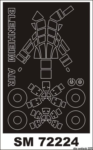 Go to product MONTEX SM72224 - 1:72 Blenheim Mk.I