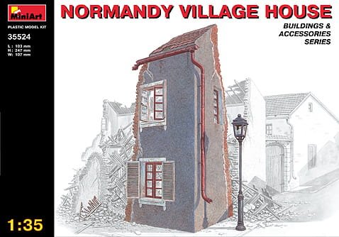 Go to product MINIART 35524 - 1:35 Normandy Village House