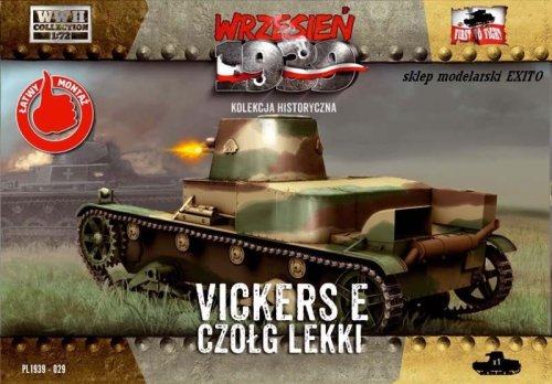 Go to product FIRST TO FIGHT 029 -  September 1939 - 1:72 Vickers single turret