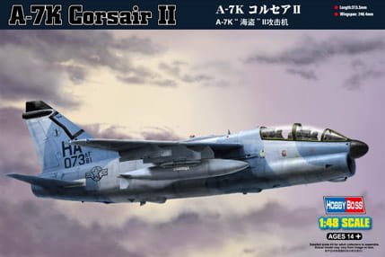 Go to product HOBBY BOSS 80347 - 1:48 A-7K Corsair II