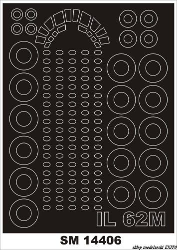 Go to product MONTEX SM14406 - 1:144 IL-62M
