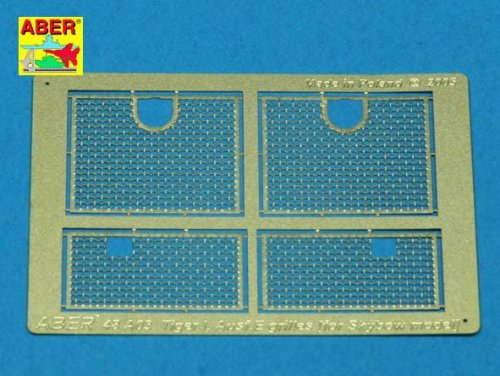 Go to product ABER 48A03 - 1:48 German tank Tiger I grilles