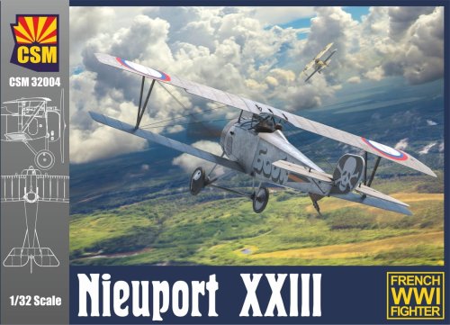 Go to product COPPER STATE MODELS CSM 32004 - 1:32 Nieuport XXIII