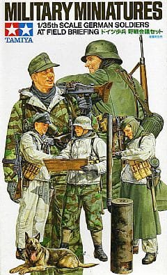 Go to product TAMIYA 35212 - 1:35 German Soldiers at Briefing