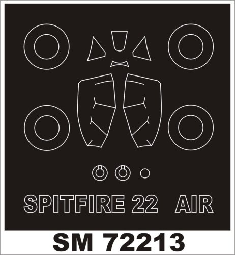 Go to product MONTEX SM72213 - 1:72 Spitfire Mk.22