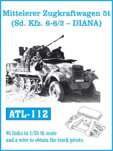Friulmodel ATL-112 - 1:35 Sd. Kfz. 6-6/2 - Diana metal tracks