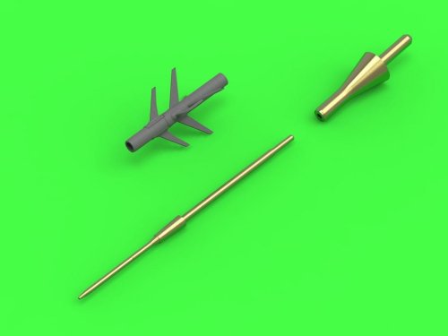 Go to product MASTER AM-72-113 - 1:72 MiG-25 Foxbat Pitot tube