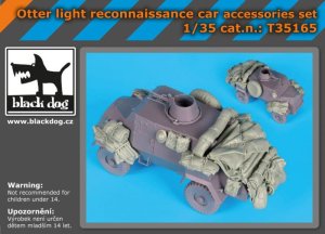 BLACK DOG T35165 - 1:35 Otter light reconnaissance car accessories set