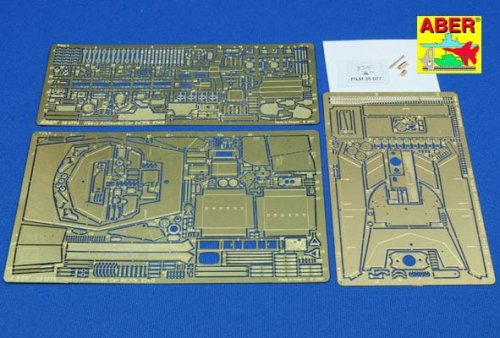 Go to product ABER 35077 - 1:35 Heavy Armoured Car with 7,5 cm gun Sdkfz. 234/3
