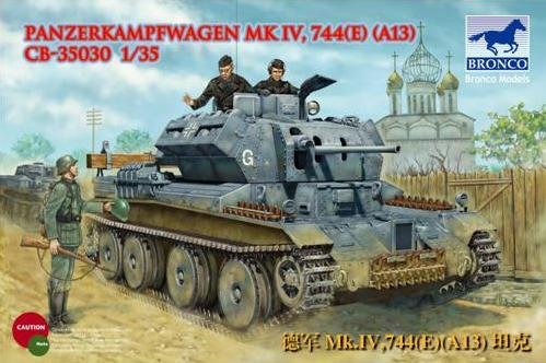 Go to product BRONCO CB 35030 - 1:35 PanzerKampfwagen Mk IV, 744(e) (A13)