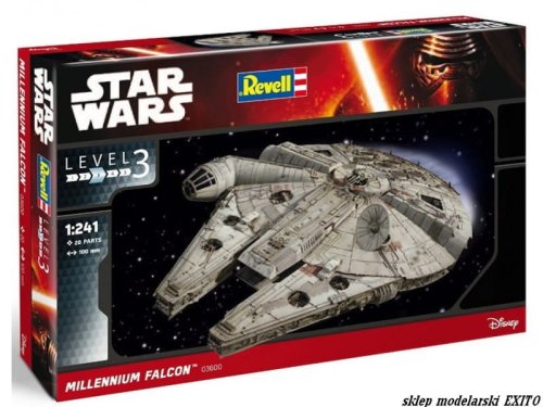 Go to product REVELL 03600 - 1:241 Star Wars Millennium Falcon