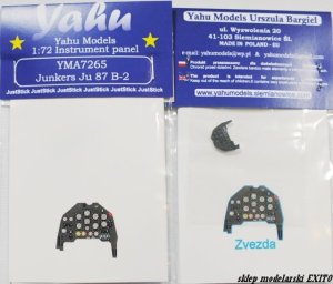 YAHU YMA7265 - 1:72 Junkers Ju-87 B-2 - Instrument Panel