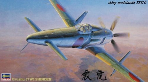 Go to product HASEGAWA JT22 - 1:48 Kyushu J7W1 Shinden