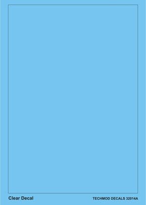 Go to product TECHMOD 32014 - 1:32 Clear decal x 2 sheets 260x180mm