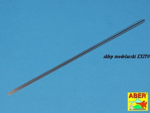 Go to product ABER SR03 - Steel round rods 0,3 mm length 250 mm x 12 pcs.