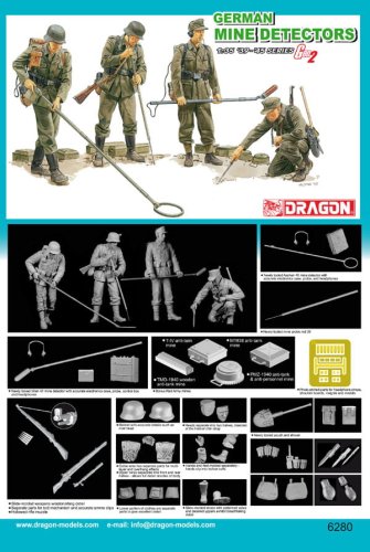 Go to product DRAGON 6280 - 1:35 German Mine Detectors