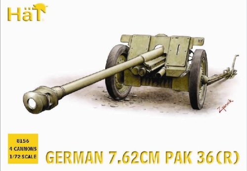 Go to product HAT 8156 - 1:72 German 7.62cm PaK 36 (r)